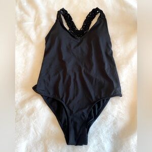Black 🖤 Braided One Piece swimsuit